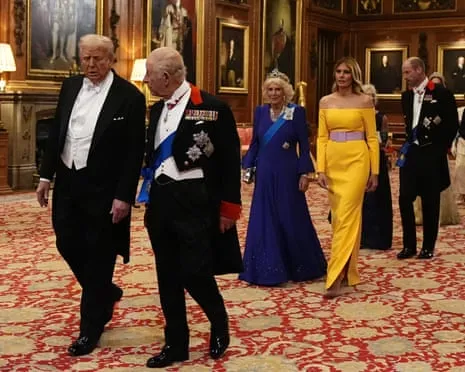 Royals Present Grand Welcome During Protests; Jimmy Kimmel Pulled From Air Over Charlie Kirk Comments